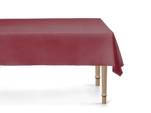 Obrus 137 cm x 183 cm ciemny czerwony