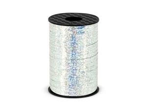 Wstążka plastikowa srebrny 5mm x 225 m