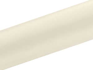 Satyna gładka kremowy 16 cm x 9 m