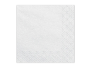 Serwetki papierowe biały 33 cm x 33 cm 20 szt