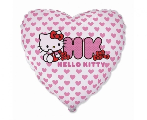 Balon foliowy 18 cali - Hello Kitty (opak. papierowe) pakowany