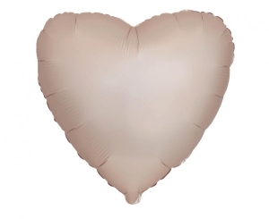 Balon foliowy 18 cali - Serce (matowe Starlight Gold) pakowany