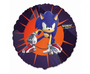 Balon foliowy 18 cali - Sonic pakowany