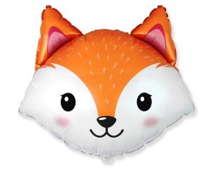 Balon foliowy 24 cale - Lisek pakowany