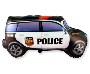 Balon foliowy 24 cale - Police Car (opak. papierowe) pakowany