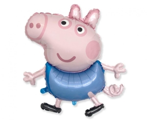 Balon foliowy 24 cale - Świnka George (opak. papierowe) pakowany