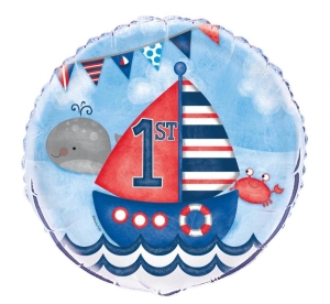 Balon foliowy UQ 18 cali CIR "HAPPY 1"