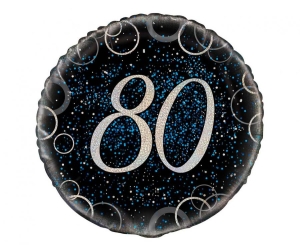 Balon foliowy UQ 18 cali Prism z nadr. 80 niebieski