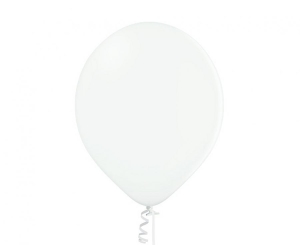 Balony Belbal 17" B150-002 pastel białe 25szt.