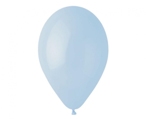 Balony Gemar 12 cali pastel pudrowe błękitne 100 szt