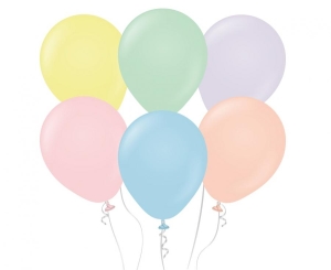 Balony Kalisan 12 cali macaron mix 100 szt