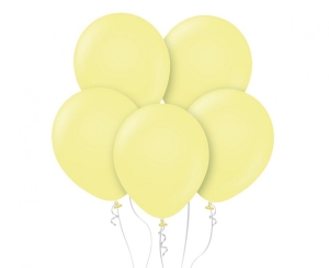 Balony Kalisan 12 cali macaron żółte 100 szt