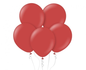 Balony Kalisan 12 cali standard głębokie czerwone 100 szt