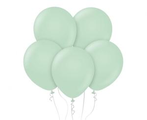 Balony Kalisan 18 cali macaron zielone 25szt.