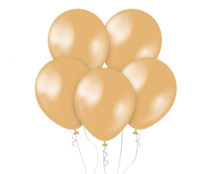 Balony Kalisan 18 cali metalik złote 25szt.