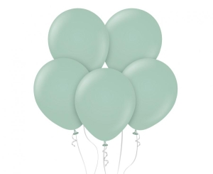 Balony Kalisan 18 cali retro zimowe zielone 25szt.