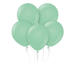 Balony Kalisan 18 cali standard miętowa zieleń 25szt.