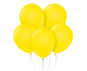 Balony Kalisan 18 cali standard żółte 25szt.