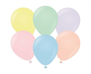 Balony Kalisan 5 cali macaron mix 100 szt