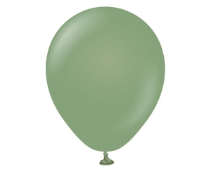 Balony Kalisan 5 cali retro eukaliptusowe 100 szt