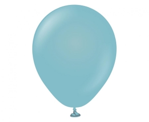 Balony Kalisan 5 cali retro niebieskie szkło 100 szt