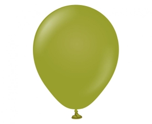 Balony Kalisan 5 cali retro oliwkowe 100 szt