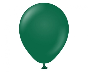 Balony Kalisan 5 cali standard ciemnozielone 100 szt