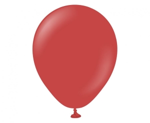 Balony Kalisan 5 cali standard głębokie czerwone 100 szt