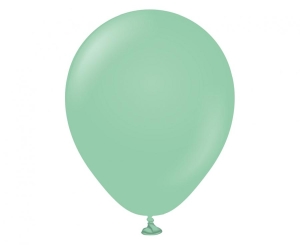 Balony Kalisan 5 cali standard miętowa zieleń 100 szt