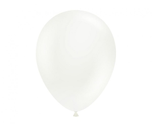 Balony Tuftex 11 cali pastel białe 100 szt