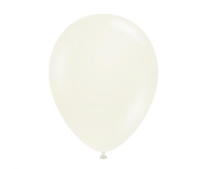 Balony Tuftex 11 cali pastel kość słoniowa 100 szt