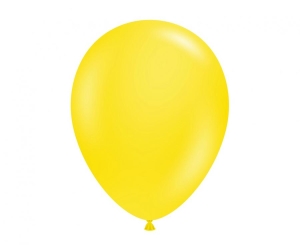 Balony Tuftex 11 cali pastel żółte 100 szt