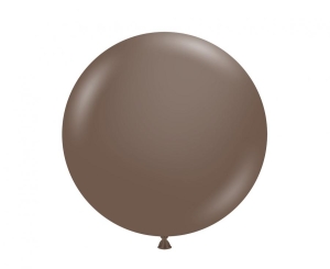 Balony Tuftex 17 cali pastel czekoladowe 25 szt