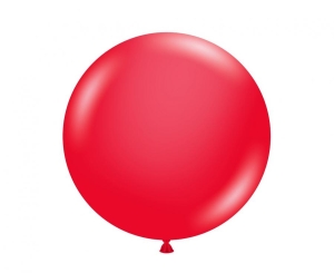 Balony Tuftex 17 cali pastel czerwone 25 szt