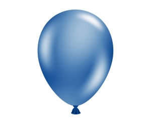 Balony Tuftex 5 cali metalik granatowe 50 szt