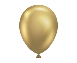 Balony Tuftex 5 cali metalik złote 50 szt
