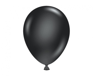 Balony Tuftex 5 cali pastel czarne 50 szt
