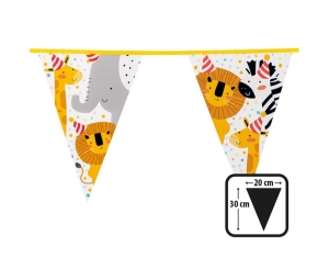 Baner flagi Safari 30 x 20 cm 6 m.