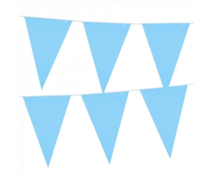 Girlanda Flagi Baby Blue (30x20 cm) 10 m