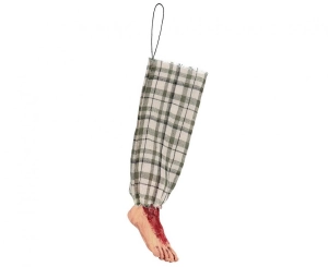 Dekoracja zakrwawiona noga (58cm)