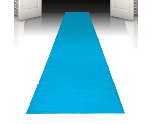 Dywan niebieski 450 x 60 cm