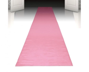 Dywan różowy 450 x 60 cm