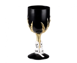 Kielich z czaszkami 17 5 cm