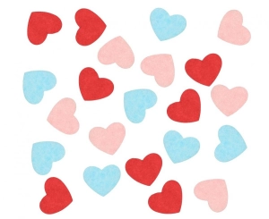 Konfetti bibułkowe Love is in the air eco-friendly mix 20 g.