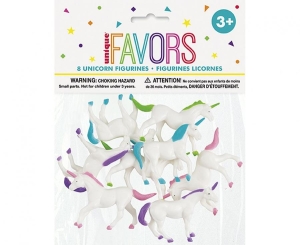 Zestaw upominków Figurki jednorożec 8 szt