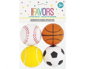 Zestaw upominków Piłki piankowe 4 szt