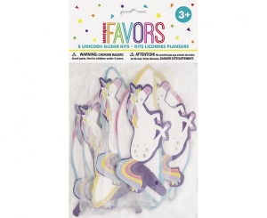 Zestaw upominków Samoloty jednorożce 8 szt