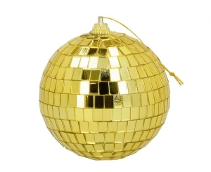 I Kula disco złota 8 cm 6 szt