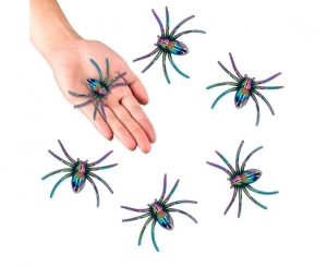 Z Pająki opalizujące 6 szt