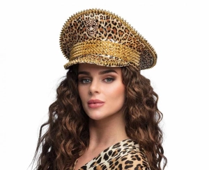 Czapka Pantera z ćwiekami